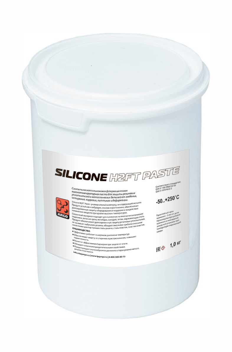 Смазка Silicone H2FT Paste ведро п/э 1,0 кг (Силикон Эйч2ФТ Паста)