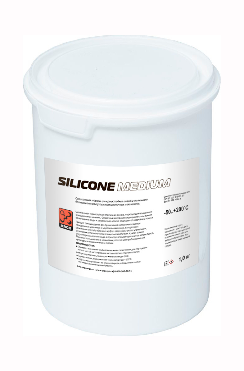 Смазка Silicone Medium EP2 банка 1,0 кг (Силикон Медиум)